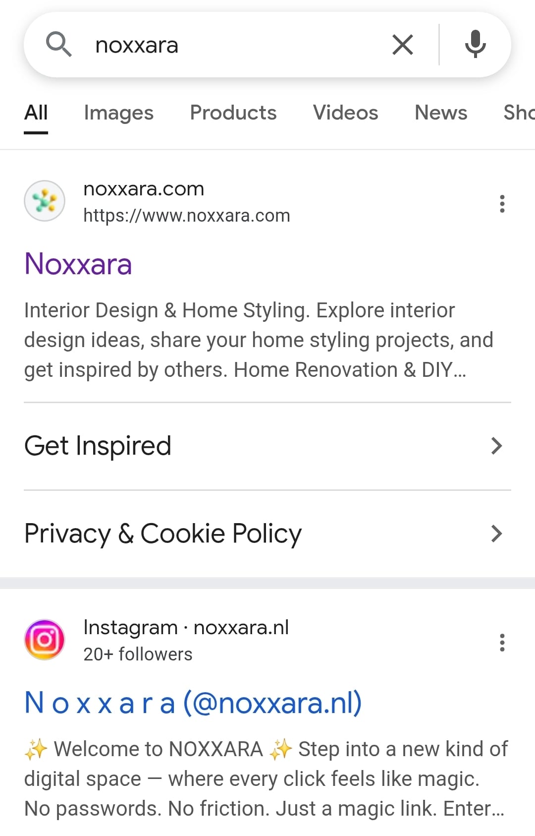Noxxara on Google